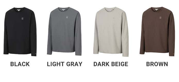 SEAWOOL Waffle Long-Shirts