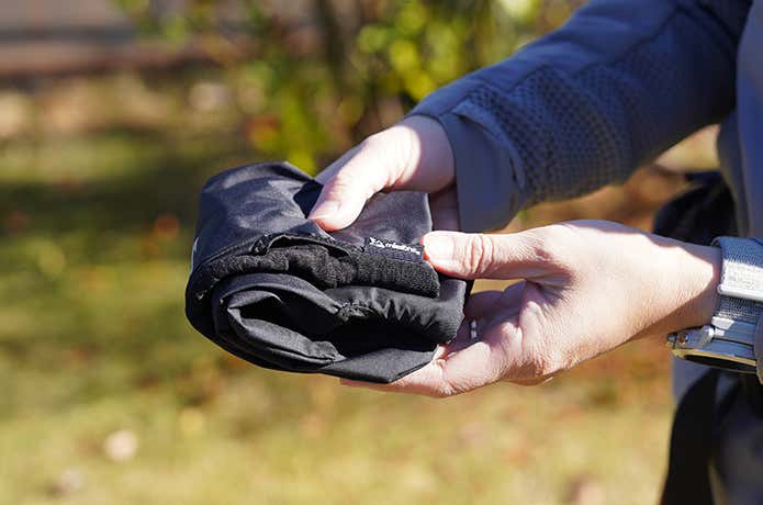 milestone(マイルストーン)Fast Trail Glove 2.0のコンパクトさ