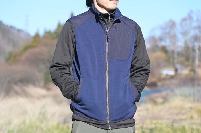 ワークマン メリノテック ベストの着用感