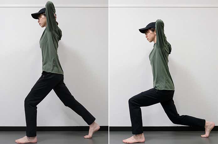 「スプリントスクワット」のやり方