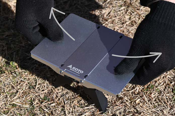 トレイルテーブルの撤収のコツ