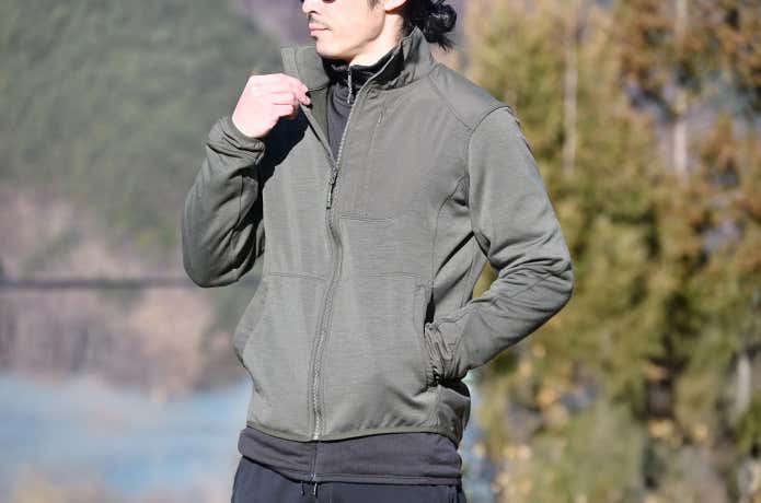 ワークマン メリノテック ジャケットの着用感