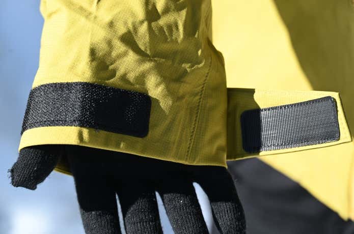 エバーブレスプリモの袖口