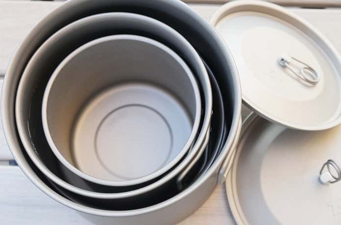 ゼインアーツ チタニウムポット チタニウムマグ