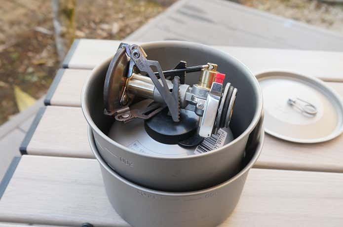 ゼインアーツ チタニウムポット600