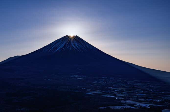 裾野まで全景が見える