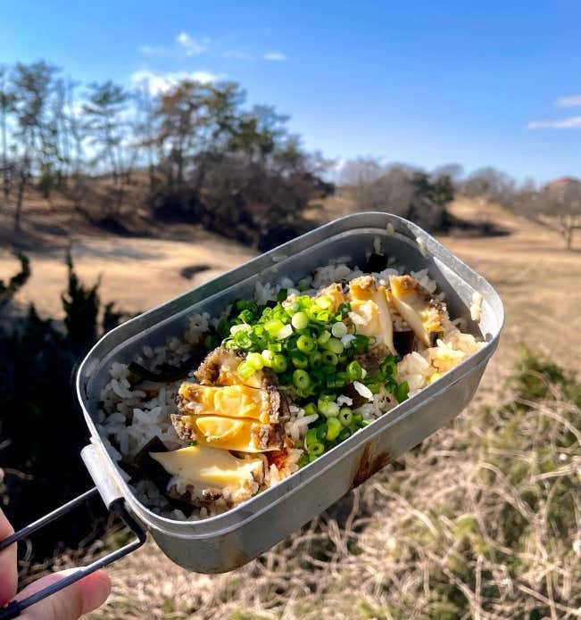 あわびご飯 完成