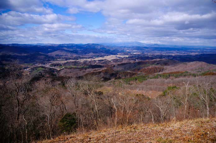 鹿狼山からの景色