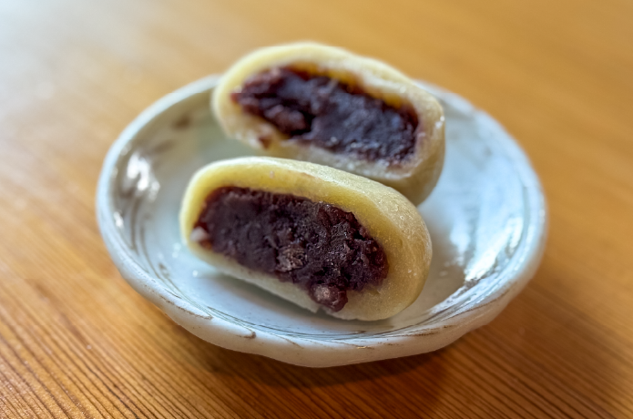 釜めしのセットについてきたゆでまんじゅう