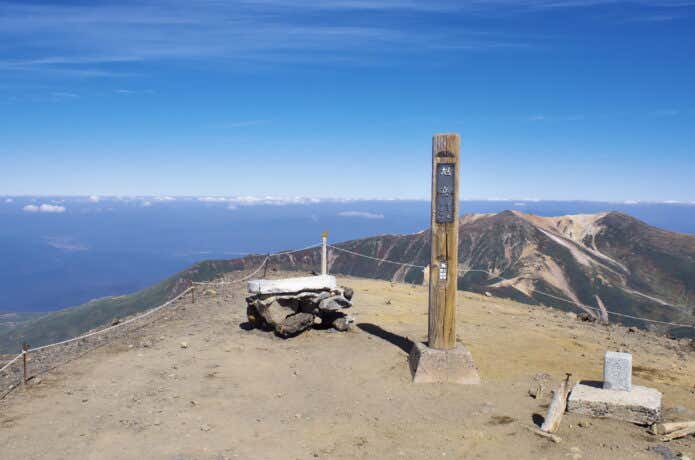 旭岳山頂
