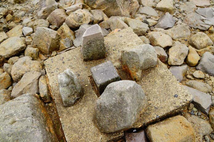 剣ヶ峰の三角点