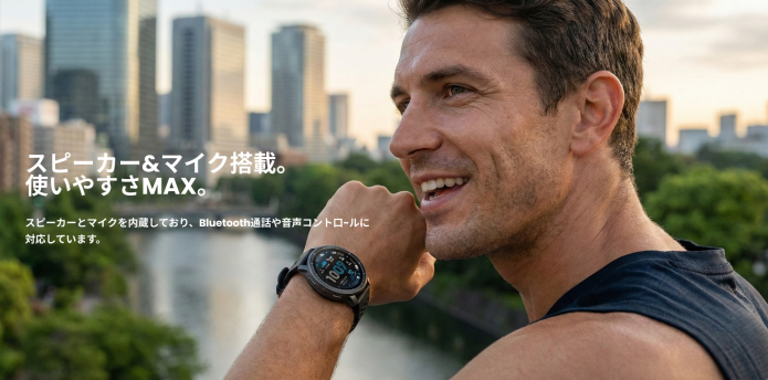 操作は“話しかけるだけ”。AIが行動を邪魔しない