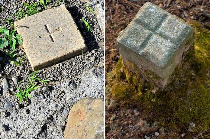 三角点と境界標