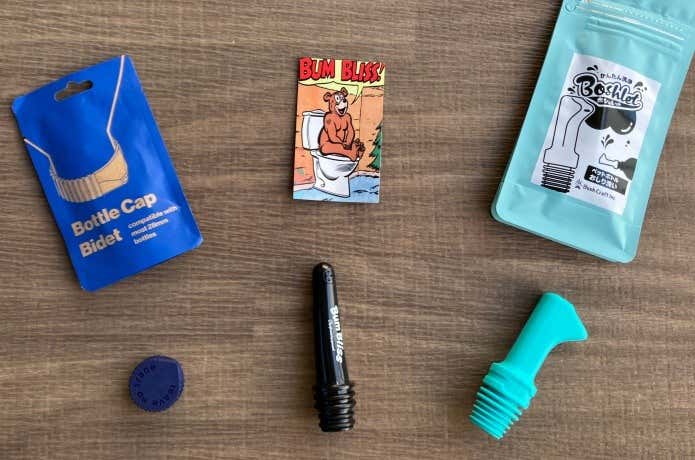 携帯ウォシュレット3種類