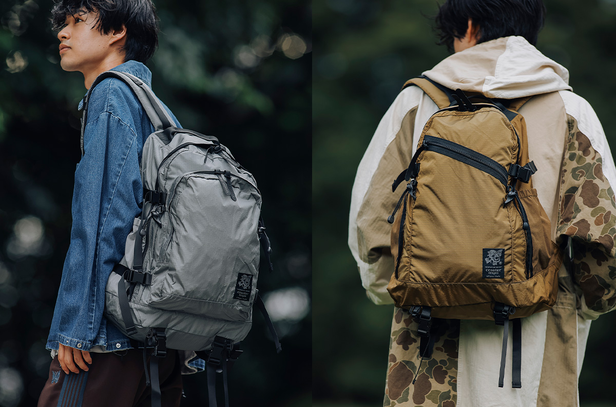 crosterdragonの最新ゴープコアバッグ「FRシリーズ」