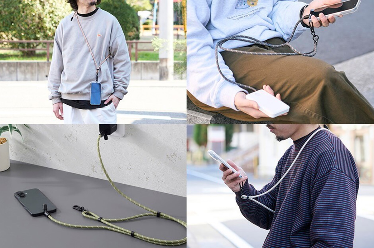 USBケーブルショルダーストラップ