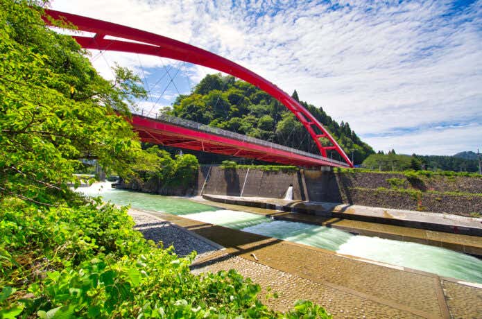 愛本橋 現在の姿