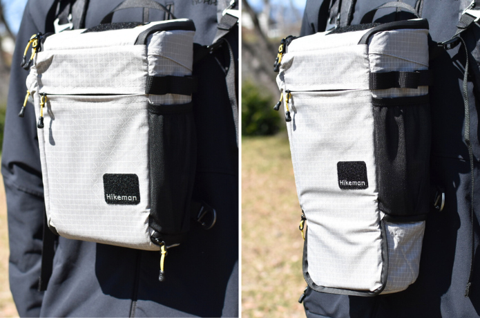 HIKEMANカメラバッグ拡張