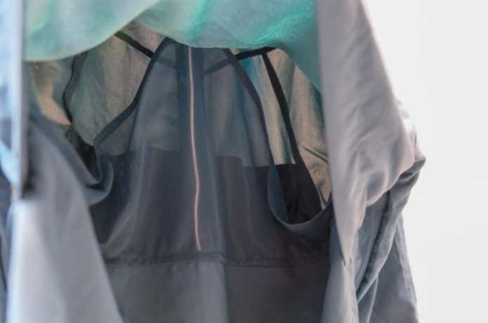 背中のベンチレーション