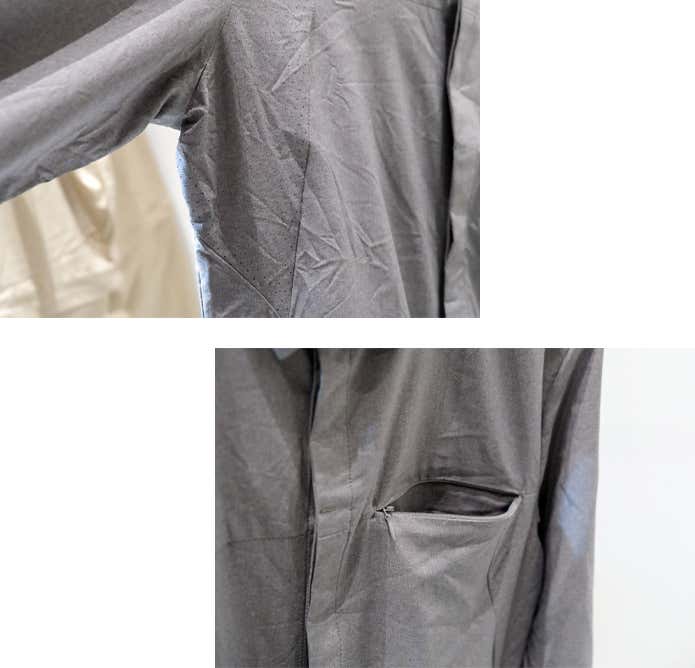 脇下のドットショット加工