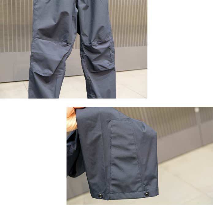 立体裁断と裾の補強