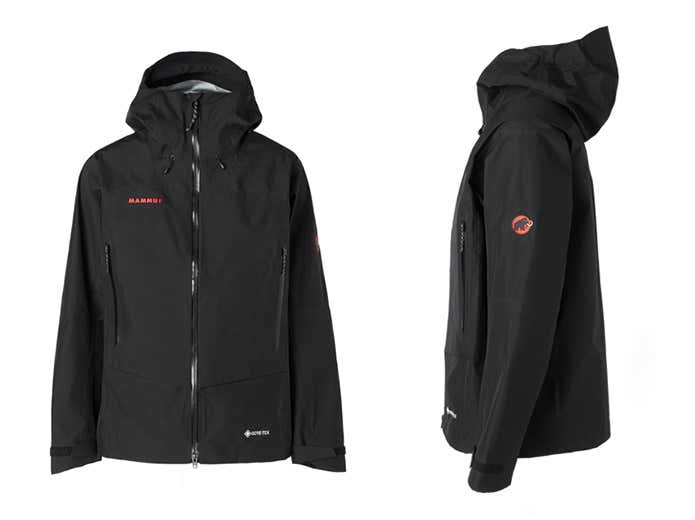 ▲アルパイン ガイド ハードシェル フーデッド ジャケット AF クラシック / ¥63,800-