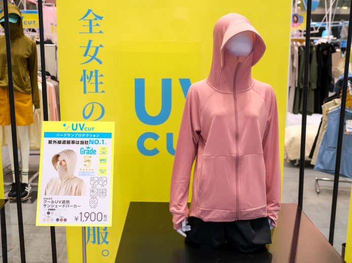 クールUV 遮熱 サンシェードパーカ