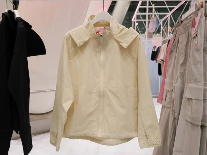 クール撥水 UV クラッシーコンボパーカー