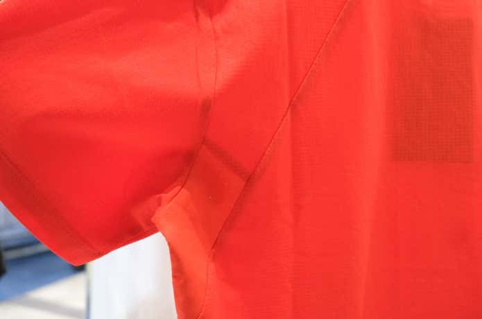 脇下の暑熱αのドットショット加工