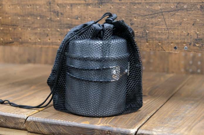 収納袋　メッシュ面