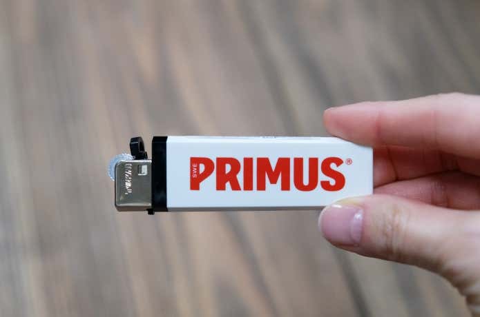 PRIMUSロゴ入りライター