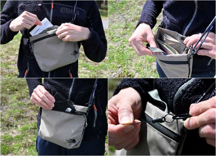 ビルビーポーチLとアイビーマルチパーパスランヤード