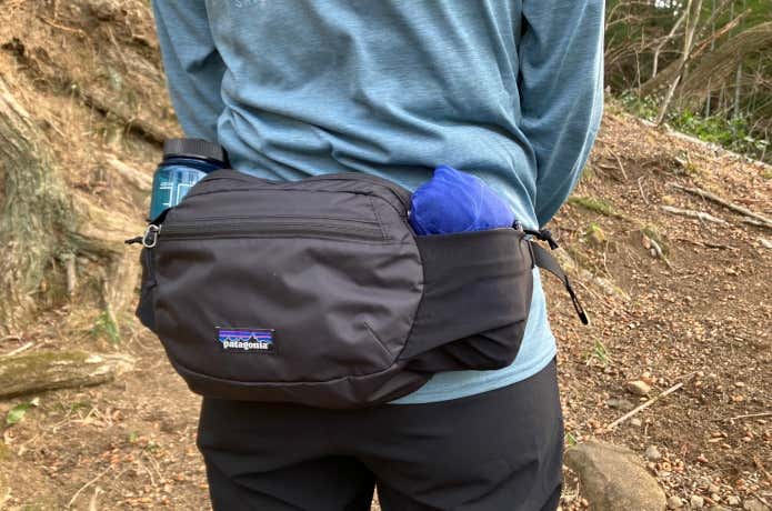 パタゴニアのショルダーバッグ　ミドルサイズ