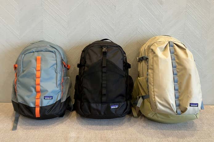 パタゴニア「レフュジオ・デイパック 」の3サイズ