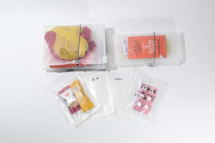 登山で活躍するダイソーアイテム一式