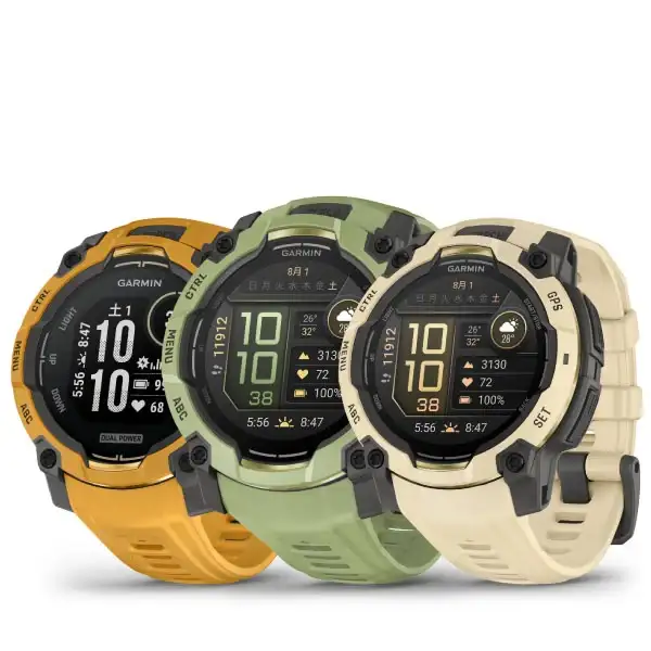 GarminのタフネスGPSウォッチ「Instinct 3」シリーズ｜数量限定モデル「Alpine Rushコレクション」