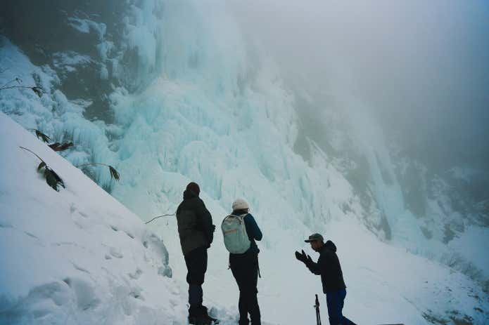 米子大瀑布　不動滝