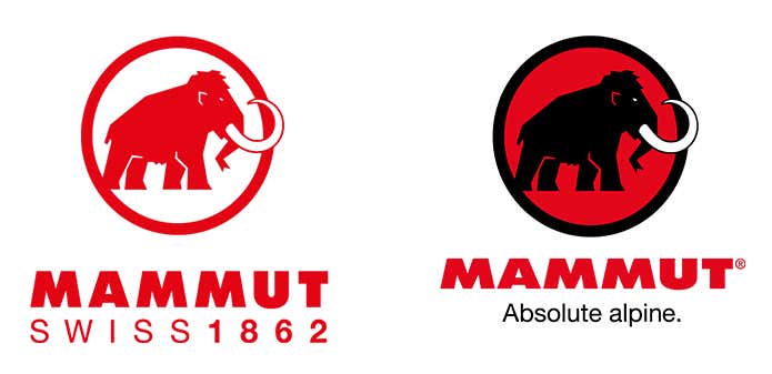 左:現在のブランドロゴ、右:クラシックブランドロゴ