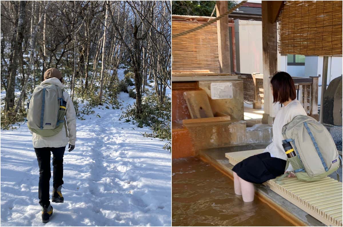 パタゴニア「レフュジオ・デイパック 32L」の使用シーン