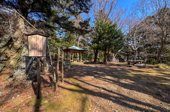 男坂と女坂の合流地点