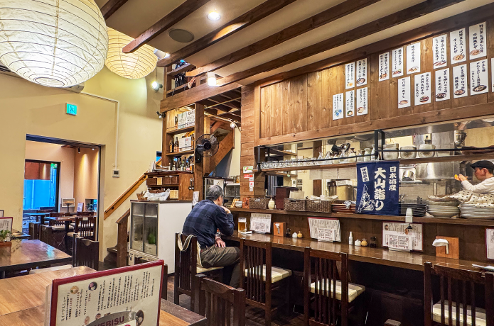 地もの御馳走処GENの店舗内観