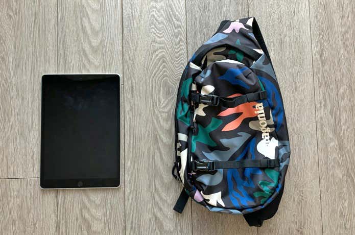 パタゴニア　アトムスリングのサイズ感