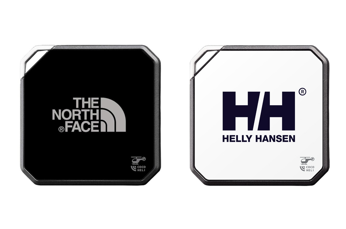 ココヘリ発信機（ザ・ノース・フェイスモデル／ヘリーハンセンモデル）