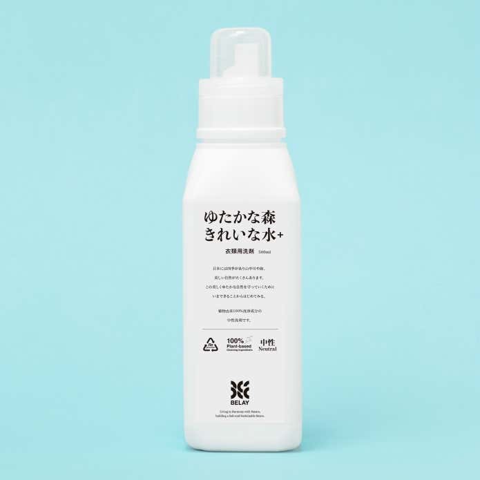 ゆたかな森きれいな水＋ 衣類用洗剤 500ml