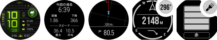 山でも街でも活躍する多彩な機能