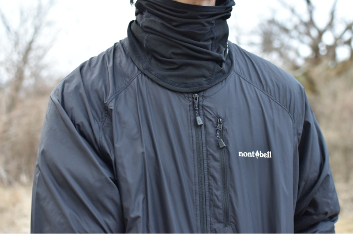 ウインドブラスト Vネックジャケット ネックウォーマー