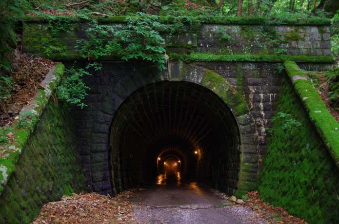 いまも現役の天城トンネル