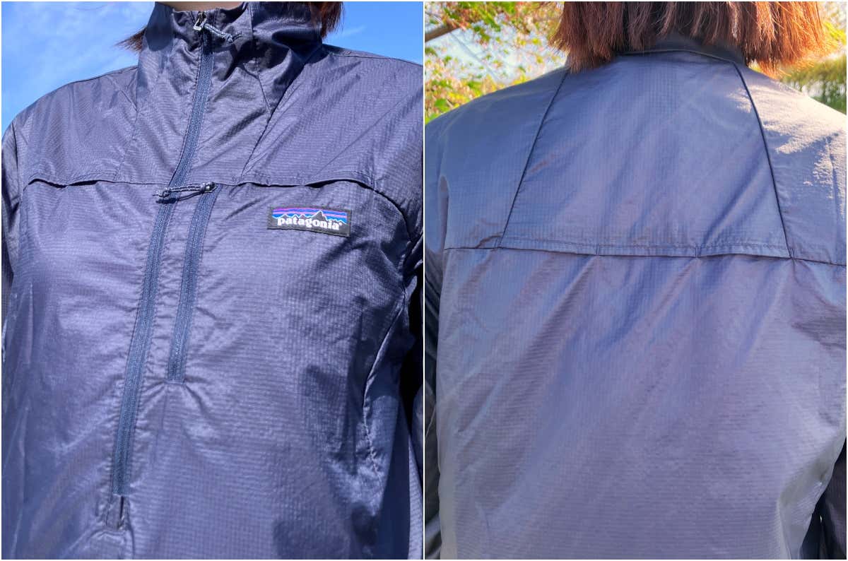 フーディニ・スタッシュ・1/2ジップ・プルオーバーのベンチレーション