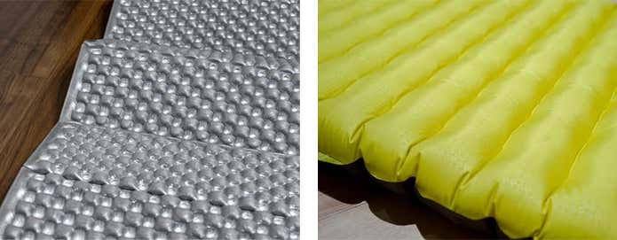 クローズドセルマットとエアマット