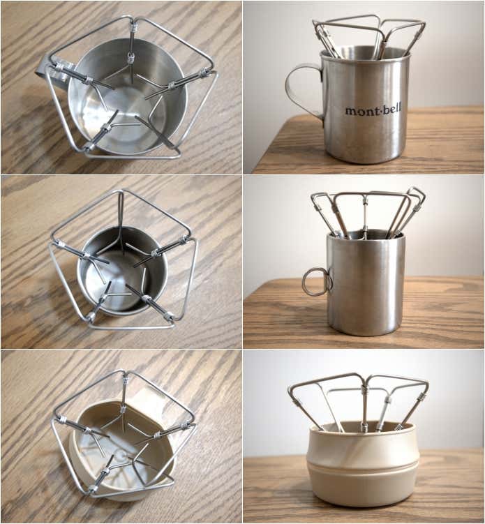 ドリッパーとカップの一覧